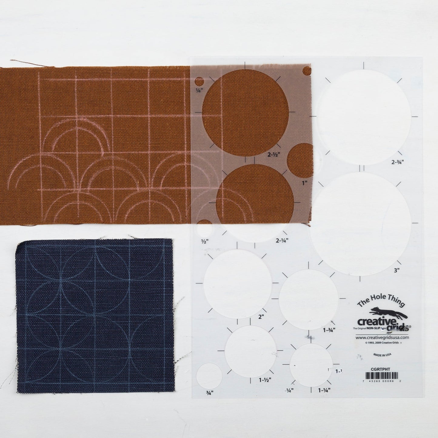 Circle Stencil - Miniature Rhino