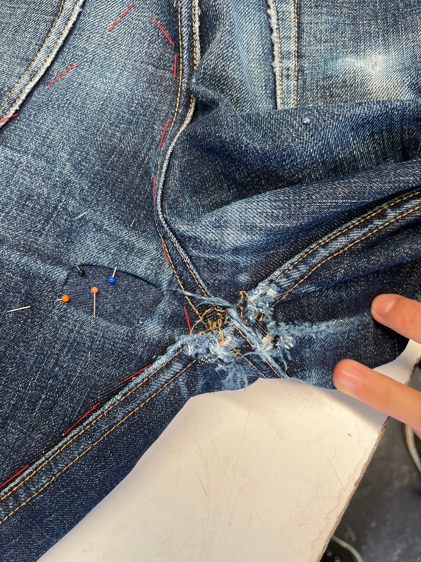 Denim Mending, Sat. Sept. 21 , 1-4 pm EST