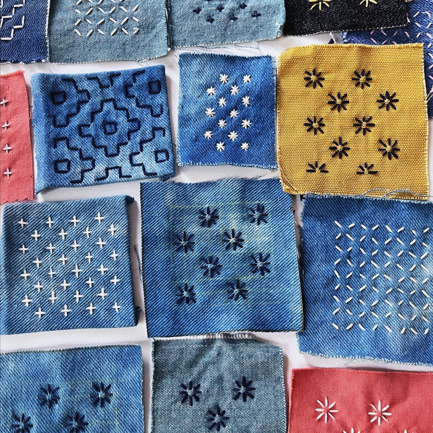 Sashiko 2: Creating Patterns from Scratch, Sat. Sept. 7 , 1-3:30 pm EST