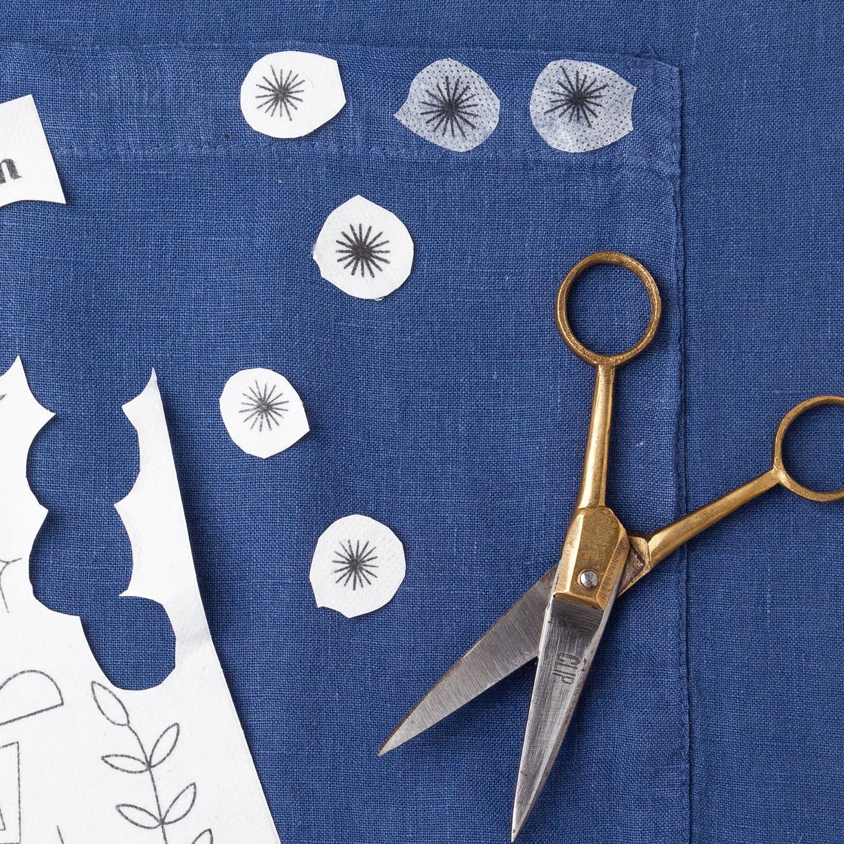 Intro to Embroidery Kit - Miniature Rhino