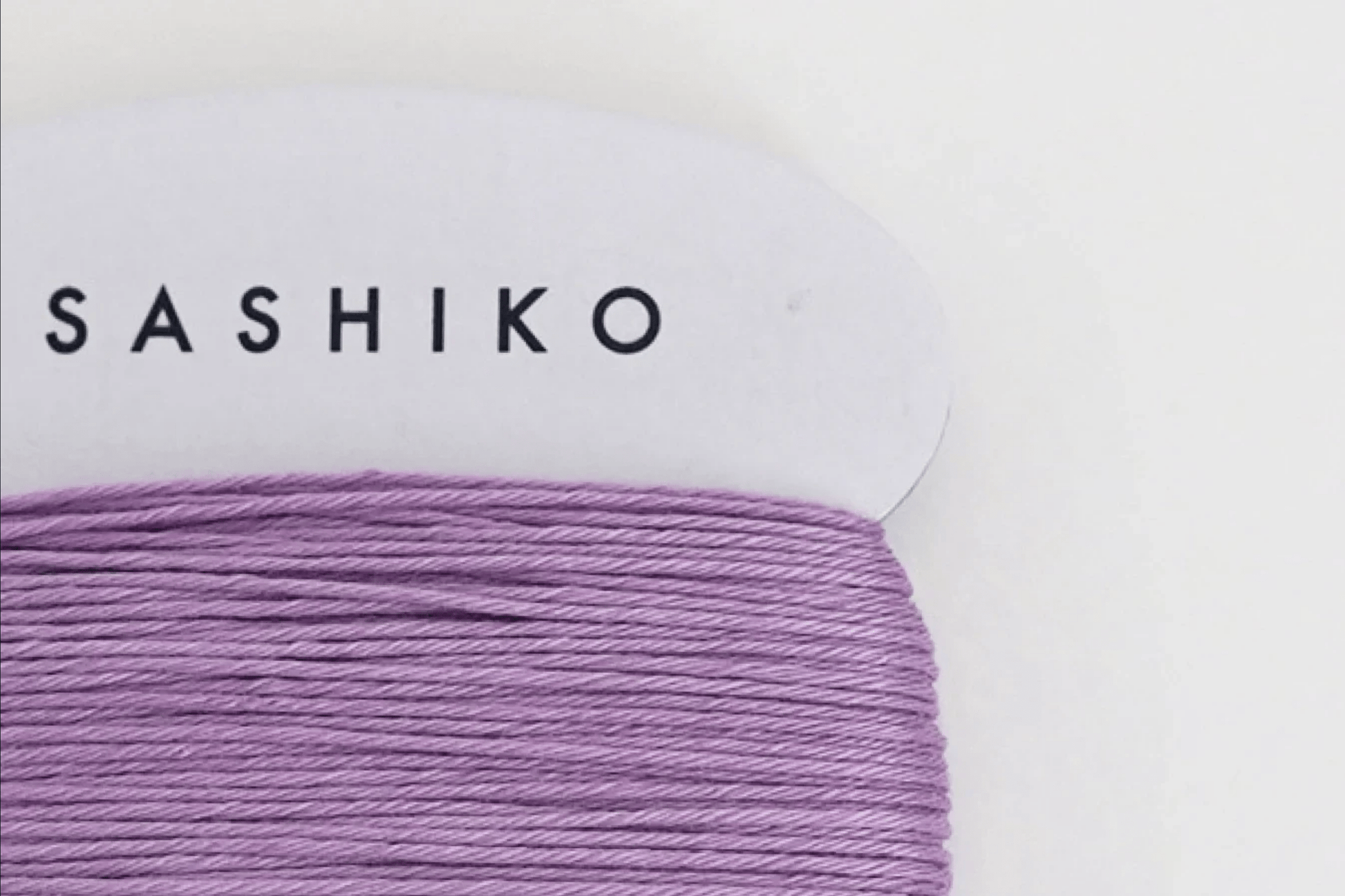 Medium Daruma Sashiko Thread Card - Miniature Rhino