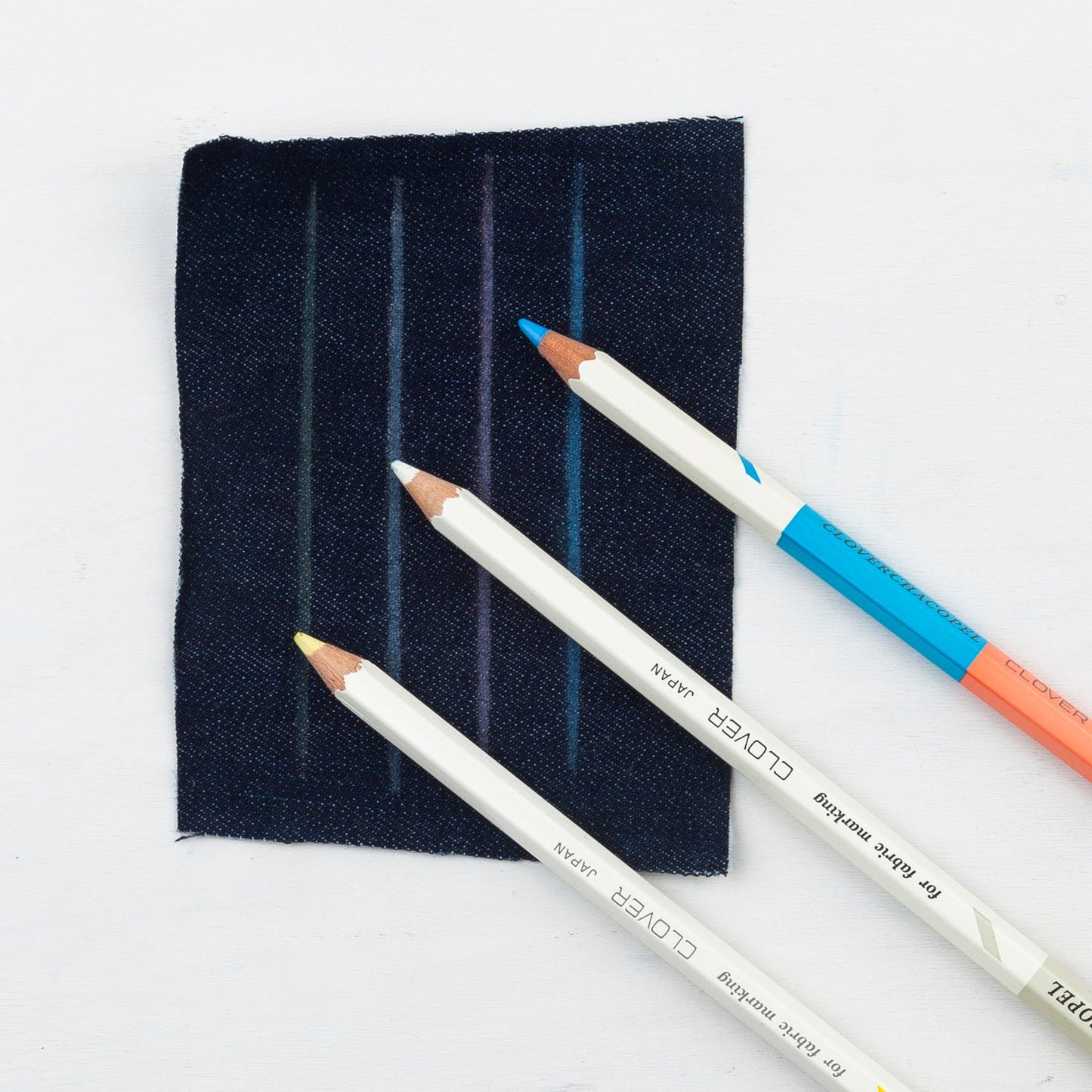 Clover Chacopel Fine Fabric Pencils - Miniature Rhino