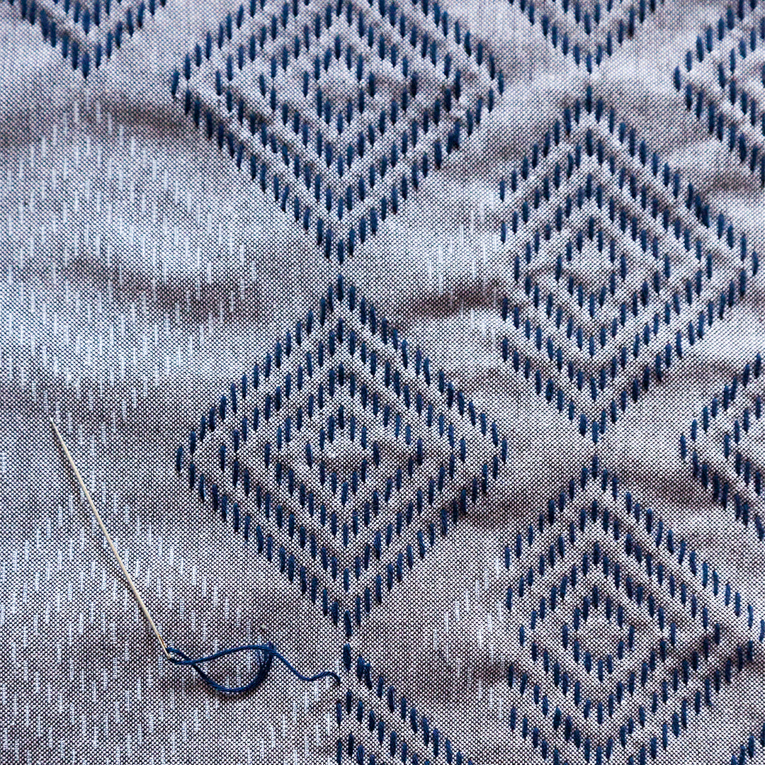 Darning- Silk Screened Embroidery Pattern